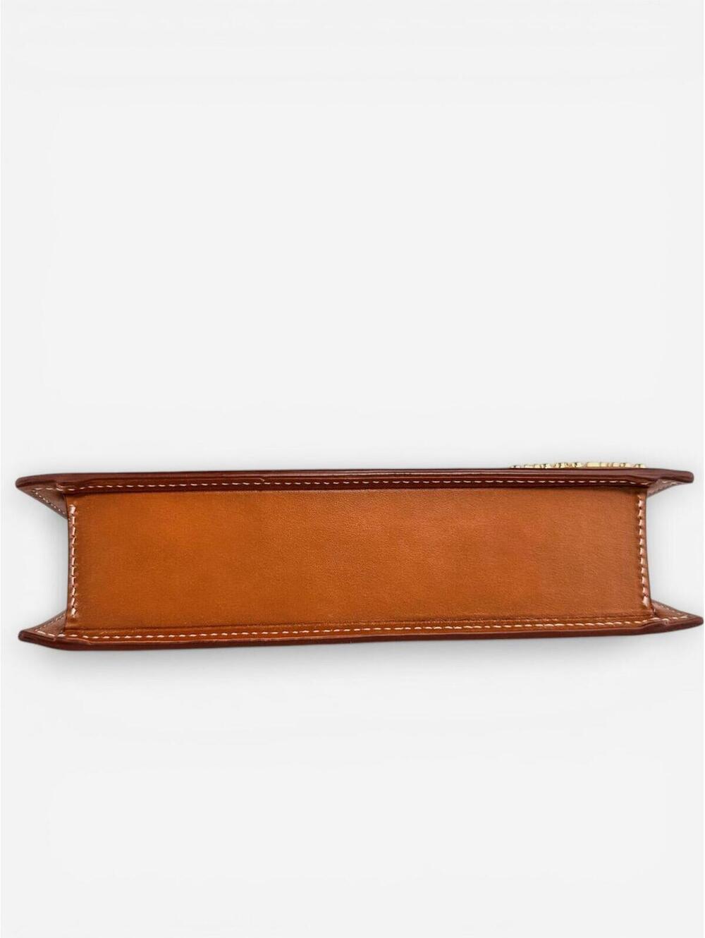 Jacquemus Le Chiquito Long Light Brown Calf Leather Top Handle Bag | New - Picture 5 of 9